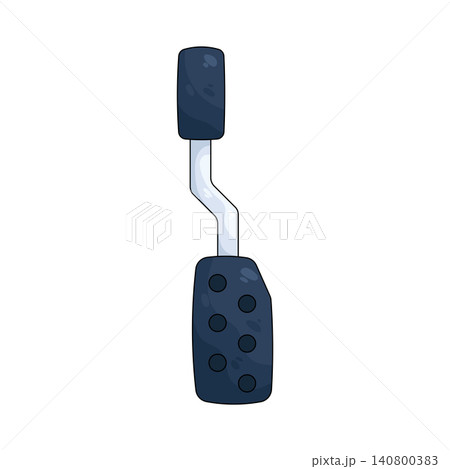 Illustration of car pedal Illustration of car pedal 140800383