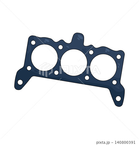 Illustration of cylinder head gasket 140800391