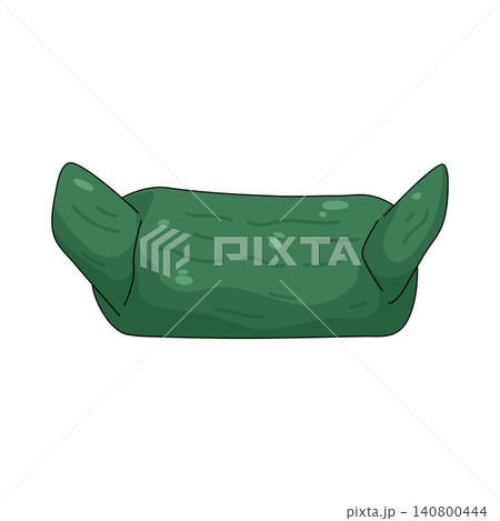 Illustration of Rice cake wrapped in leaves 140800444