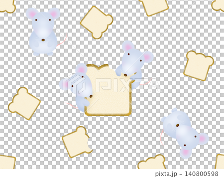 Mouse seamless pattern B-1 Mouse seamless pattern B-1 140800598