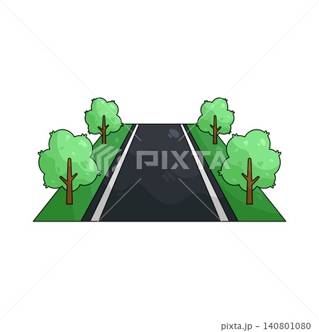 Illustration of road Illustration of road 140801080