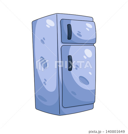 Illustration of refrigerator  140801649