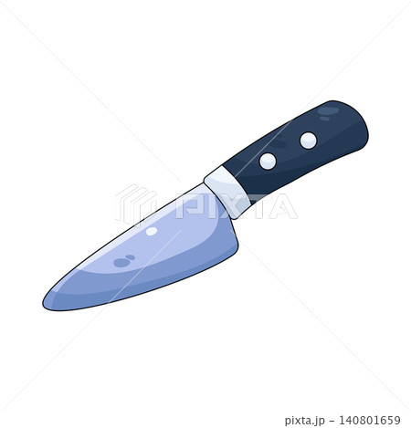 Illustration of knife Illustration of knife 140801659