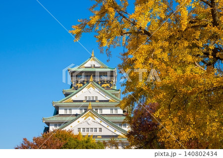 大阪城 紅葉3 大阪城 紅葉3 140802434