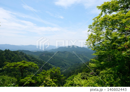 愛知県新城市_鳳来寺見晴台からの景色11_2025円6月 愛知県新城市_鳳来寺見晴台からの景色11_2025円6月 140802443