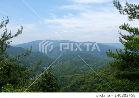 愛知県新城市_鳳来寺参道からの景色1_2025年6月 愛知県新城市_鳳来寺参道からの景色1_2025年6月 140802459
