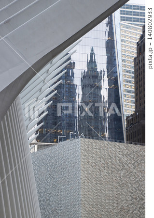 Architecture in lower Manhattan, New York City Architecture in lower Manhattan, New York City 140802933