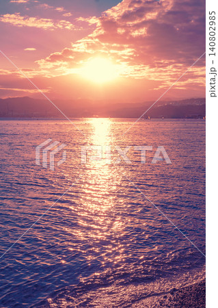 Sunset over the Red Sea. Eilat, Israel Sunset over the Red Sea. Eilat, Israel 140802985