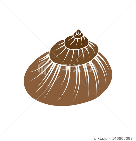 Minimalist Seashell Silhouette Vector Illustration Minimalist Seashell Silhouette Vector Illustration 140803098