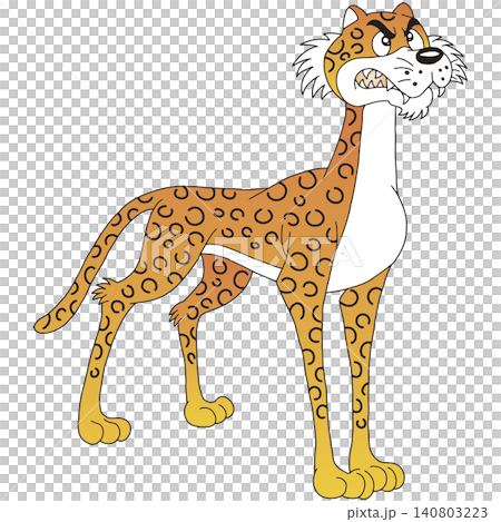 手繪動物插畫 ☆ 豹子 手繪動物插畫 ☆ 豹子 140803223