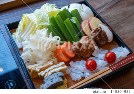 旅館で食べた鍋 旅館で食べた鍋 140804985