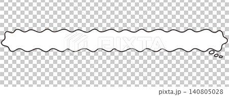 Horizontal, blurry speech bubble frame Horizontal, blurry speech bubble frame 140805028