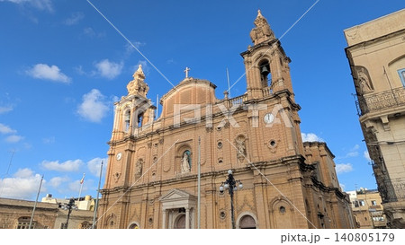 Townscape with one of the churches 140805179