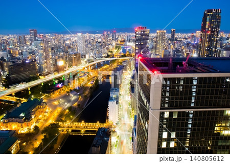 大阪　夜景 140805612