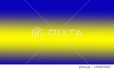 Horizontal Yellow Glow on Blue Gradient Background 140805667