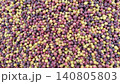 Raw and ripe falsa fruit pile showing natural summer harvest closeup 140805803