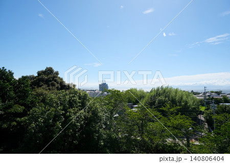 愛知県知多市_大草城跡から西側風景6_2025年7月 140806404
