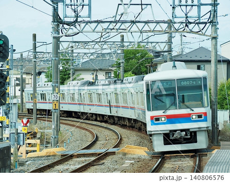 京成松戸線 8800形 8807編成 京成松戸線 8800形 8807編成 140806576
