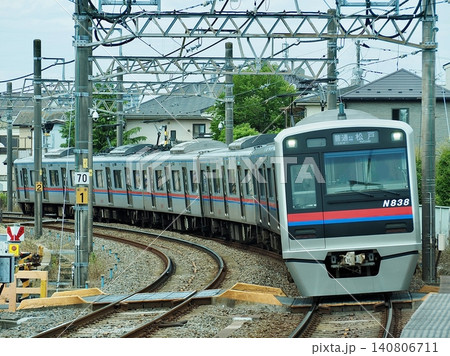 京成松戸線 N800形 N838編成 京成松戸線 N800形 N838編成 140806711