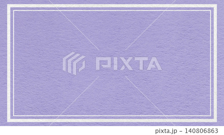 Textured light lavender paper background with white double frame border and copy space for banner, presentation, template Textured light lavender paper background with white double frame border and copy space for banner, presentation, template 140806863