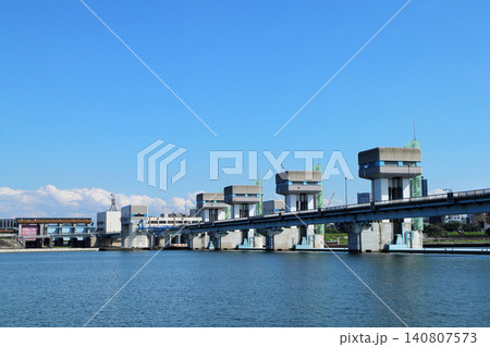 淀川大堰(大阪) 淀川大堰(大阪) 140807573