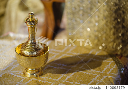 Thai's traditional's jar of holy water for pouring in many ceremony or buddhist and religion Thai's traditional's jar of holy water for pouring in many ceremony or buddhist and religion 140808179