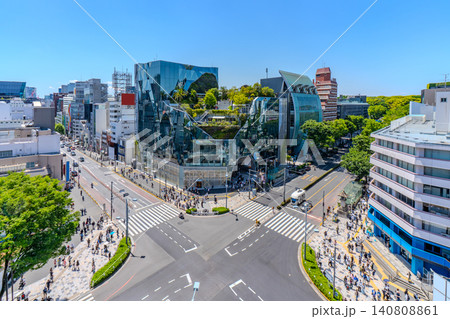 原宿・表参道の街並み 原宿・表参道の街並み 140808861
