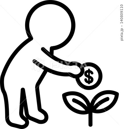ビジネスピクトグラム 投資 資産運用 貯蓄 成長 アイコン イラスト ビジネスピクトグラム 投資 資産運用 貯蓄 成長 アイコン イラスト 140809110