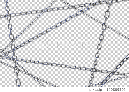 Chain, Chain, Bind, Closure, Binding (Transparent Material) 140809393