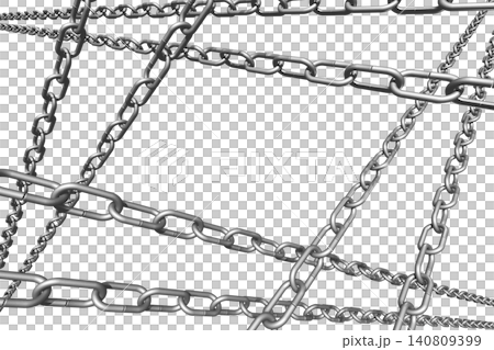Chain, Chain, Bind, Closure, Binding (Transparent Material) 140809399