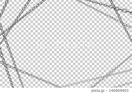 Chain, Chain, Bind, Closure, Binding (Transparent Material) 140809403