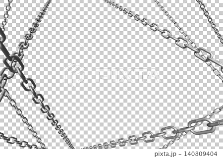 Chain, Chain, Bind, Closure, Binding (Transparent Material) 140809404
