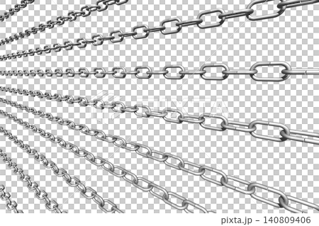 Chain, Chain, Bind, Closure, Binding (Transparent Material) 140809406