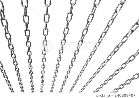 鎖　チェーン　Chain　bind  閉鎖　束　束縛（透過素材） 140809407