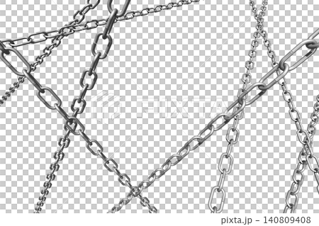 Chain, Chain, Bind, Closure, Binding (Transparent Material) 140809408