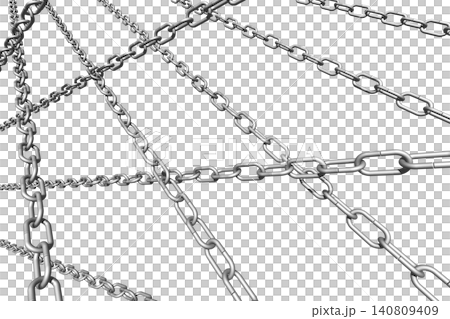 Chain, Chain, Bind, Closure, Binding (Transparent Material) 140809409