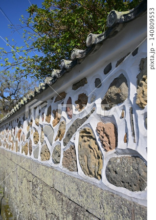 五色塀(草場小路・長崎県大村市) 五色塀(草場小路・長崎県大村市) 140809553