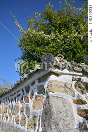 五色塀(草場小路・長崎県大村市) 五色塀(草場小路・長崎県大村市) 140809558