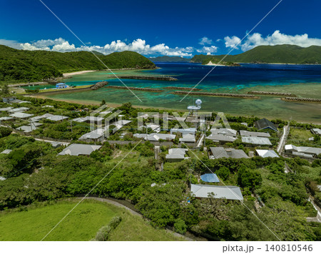 与路集落 (奄美群島 瀬戸内町 与路島) 与路集落 (奄美群島 瀬戸内町 与路島) 140810546