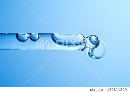Hydrating serum and pipette for skincare ritual Hydrating serum and pipette for skincare ritual 140811299