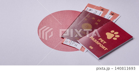 A pet passport is a document for a cat, dog, or other animal. A pet passport 140811693