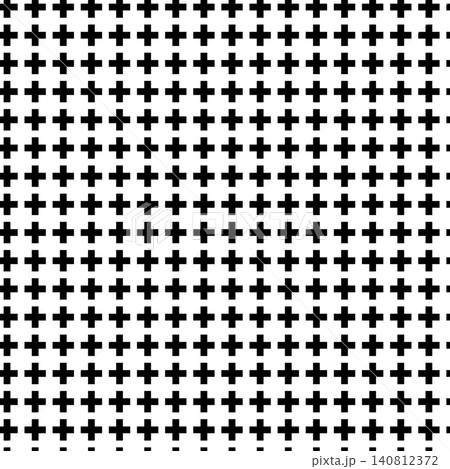 Geometric pattern, black and white. Seamless floral pattern-249. Geometric pattern, black and white. Seamless floral pattern-249. 140812372