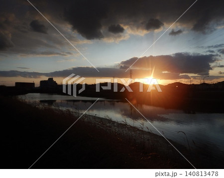 夕暮れ景色 夕暮れ景色 140813478