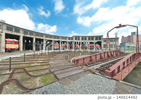 【津山まなびの鉄道館】 岡山県津山市大谷 【津山まなびの鉄道館】 岡山県津山市大谷 140814492