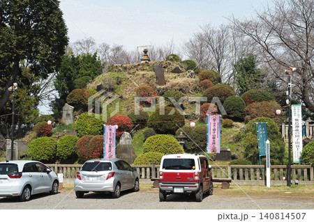 田子山富士塚 全景(埼玉県志木市) 田子山富士塚 全景(埼玉県志木市) 140814507