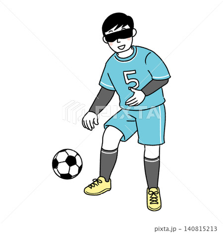 ブラインドサッカー ブラインドサッカー 140815213