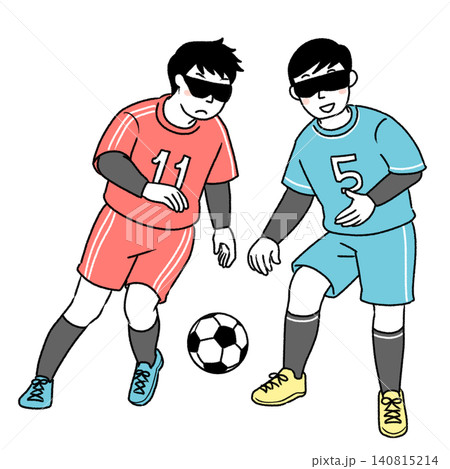 ブラインドサッカー ブラインドサッカー 140815214