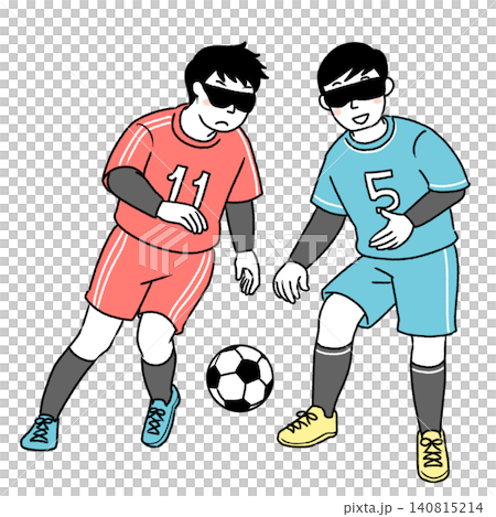 ブラインドサッカー ブラインドサッカー 140815214
