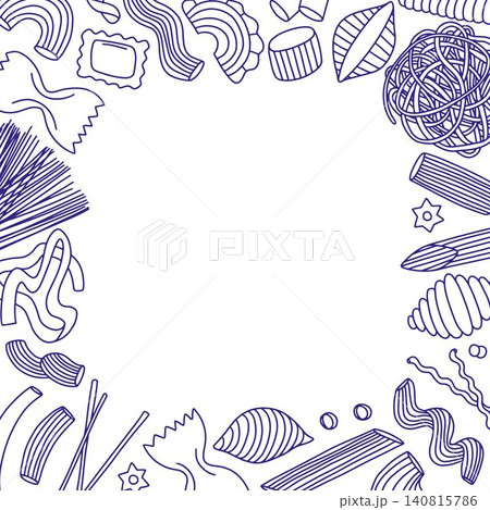 Pasta sketch frame Pasta sketch frame 140815786