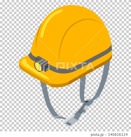 Yellow work helmet with headlights Yellow work helmet with headlights 140816124